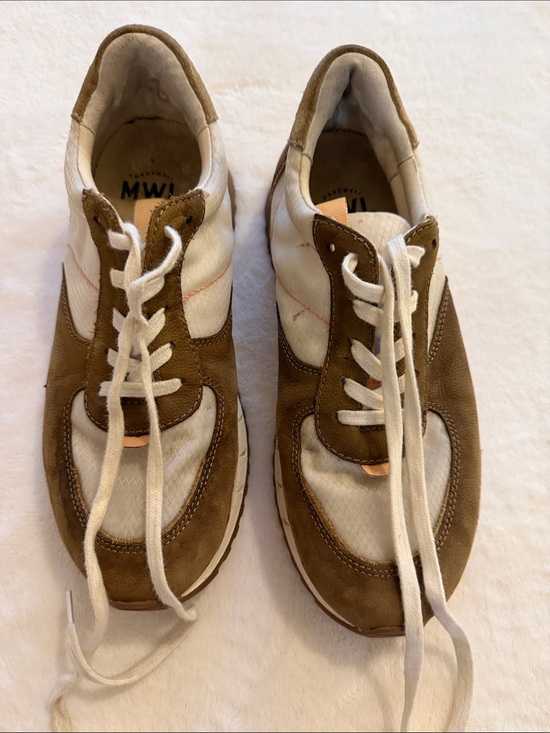 Madewell Shoes - Madewell Brown and White Women's Sneakers